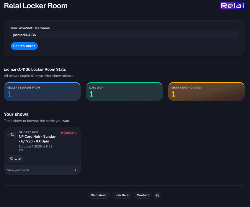 Buyer Locker Room